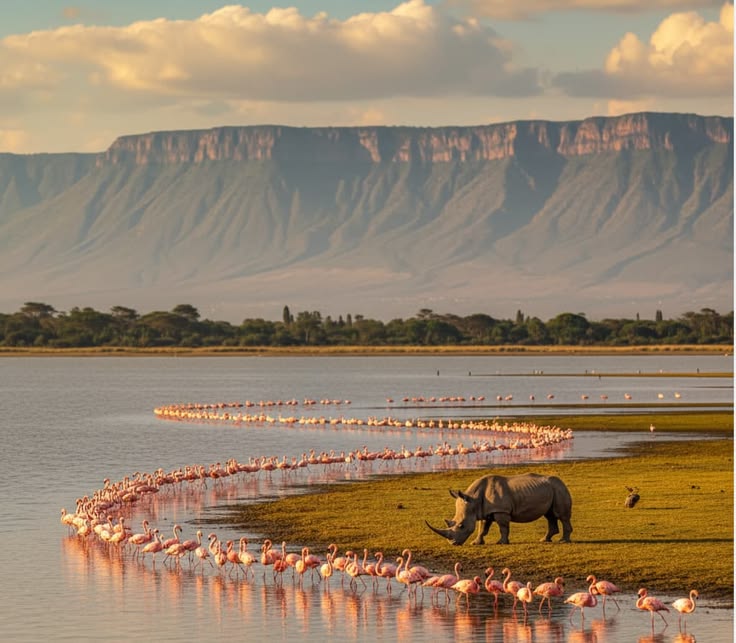 Flamingos In Lake Nakuru026  The Honest Insider Guide 🦩