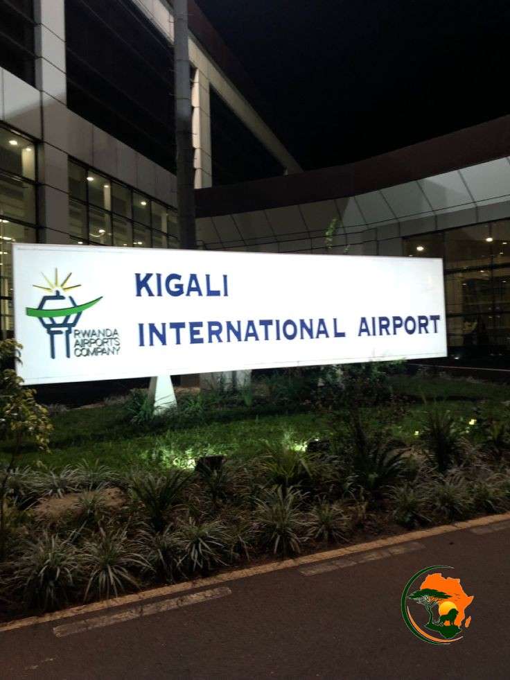 Arrival in Kigali